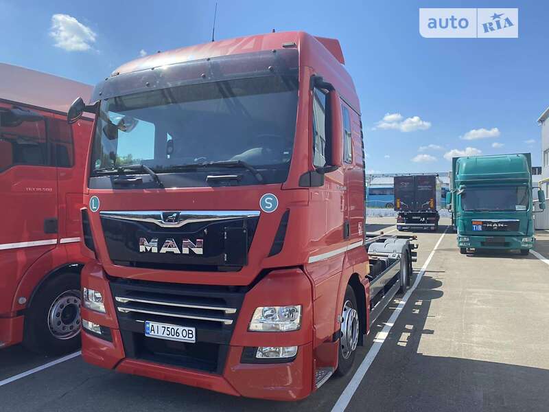 Шасі MAN TGX 2017 в Бучі