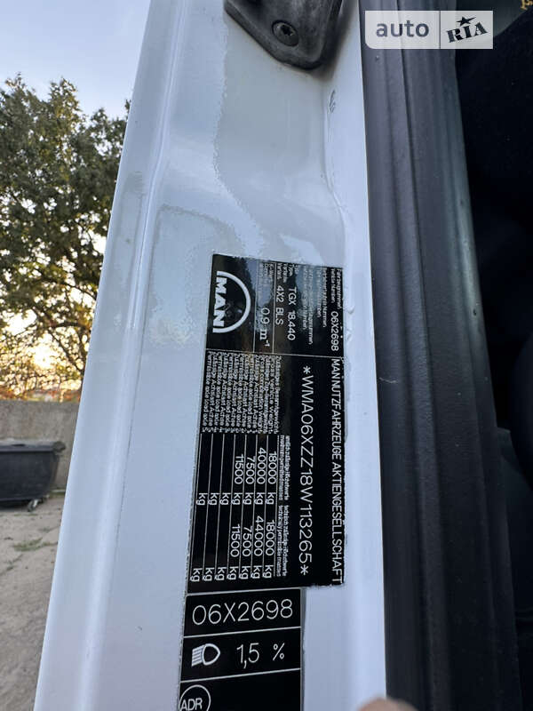 Тягач MAN TGX 2008 в Одесі фото 17 Тягач MAN TGX 2008 в Одесі