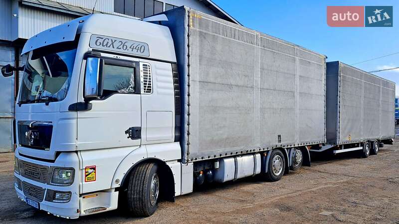 Тентований MAN TGX 2012 в 