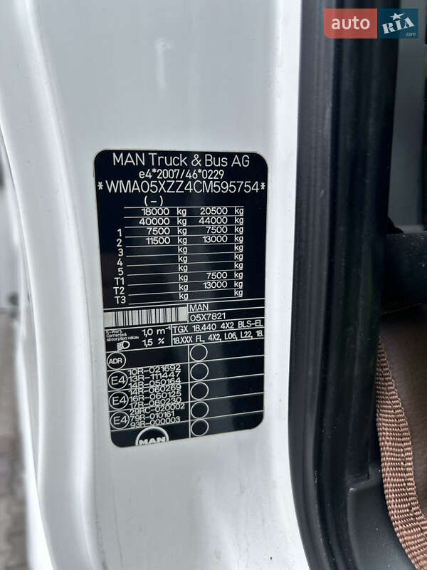 Тягач MAN TGX 2012 в Вінниці фото 12 Тягач MAN TGX 2012 в Вінниці