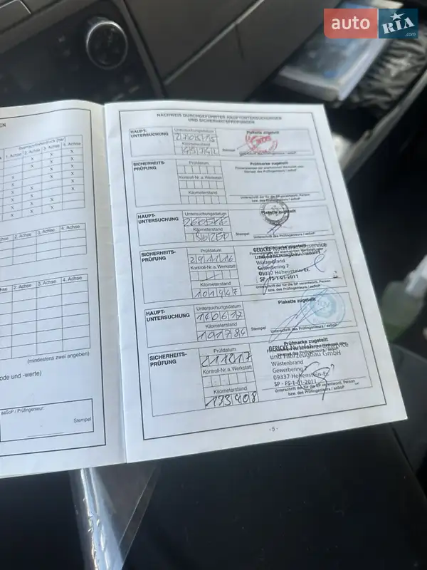 Тягач MAN TGX 2013 в Тячеві документ