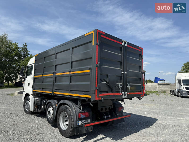 Самоскид MAN TGX 2013 в Бучачі
