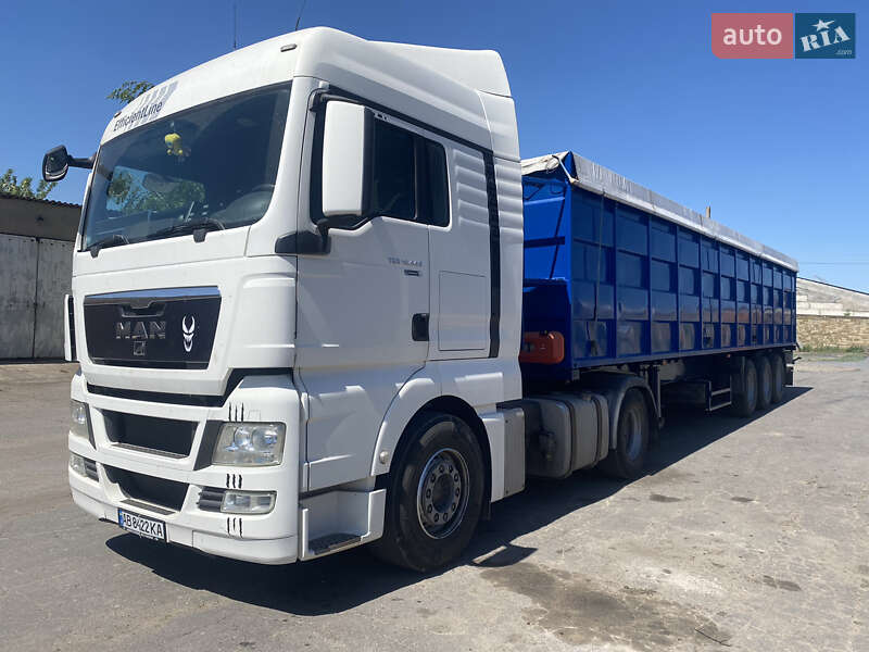 Контейнеровоз MAN TGX 2012 в 