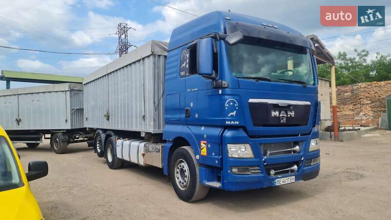 Контейнеровоз MAN TGX 2008 в Первомайске