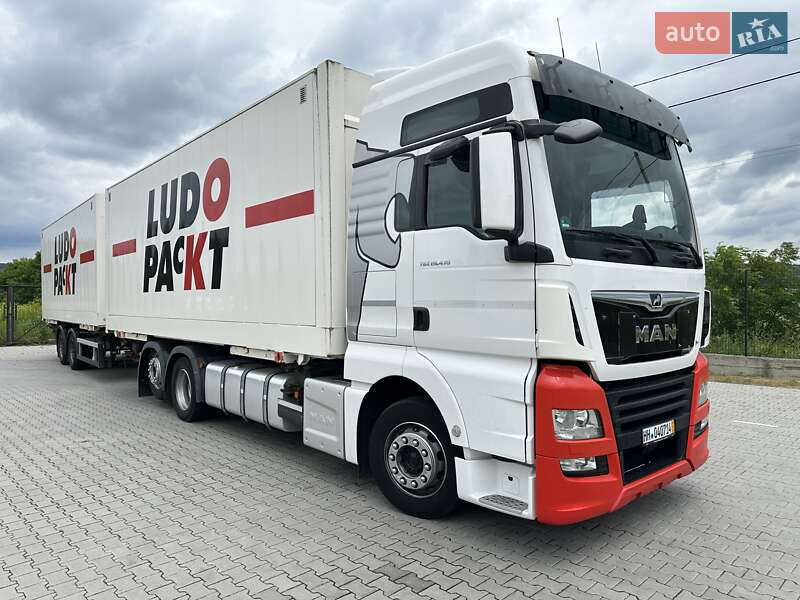 Контейнеровоз MAN TGX 2020 в Заліщиках