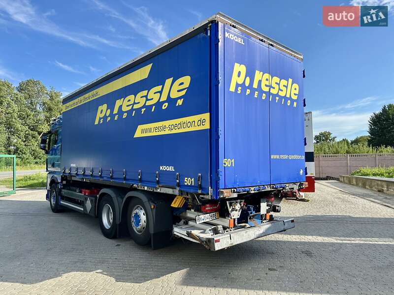 Контейнеровоз MAN TGX 2021 в Залещиках