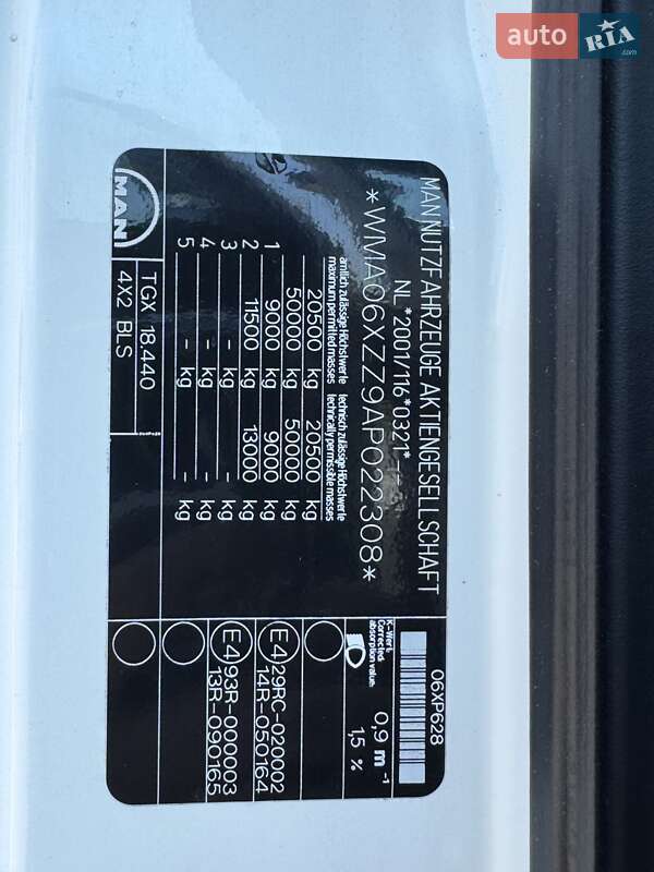 Тягач MAN TGX 2010 в Вінниці