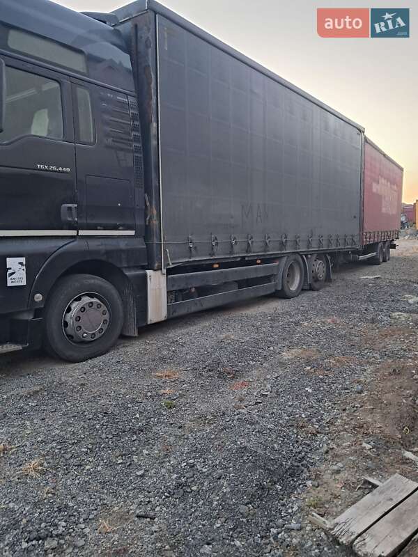 Тентований MAN TGX 2010 в Романківцях