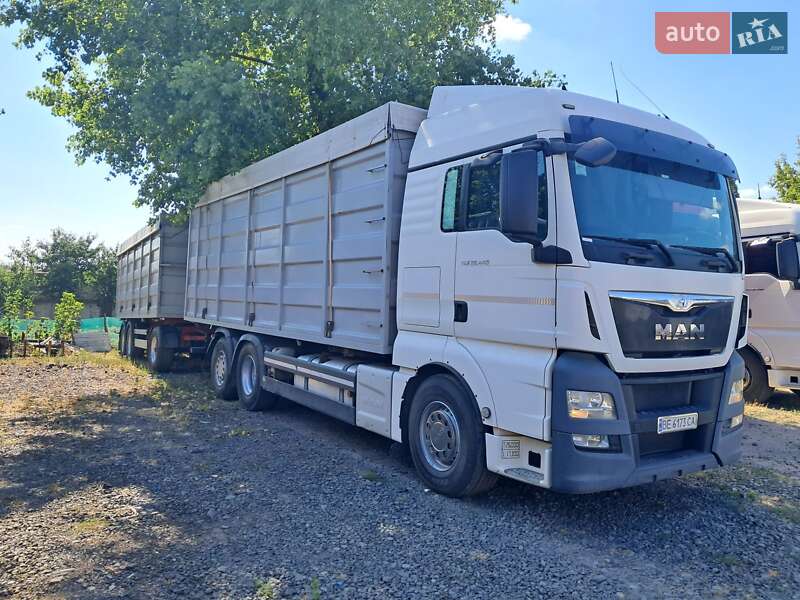 Контейнеровоз MAN TGX 2014 в Первомайську