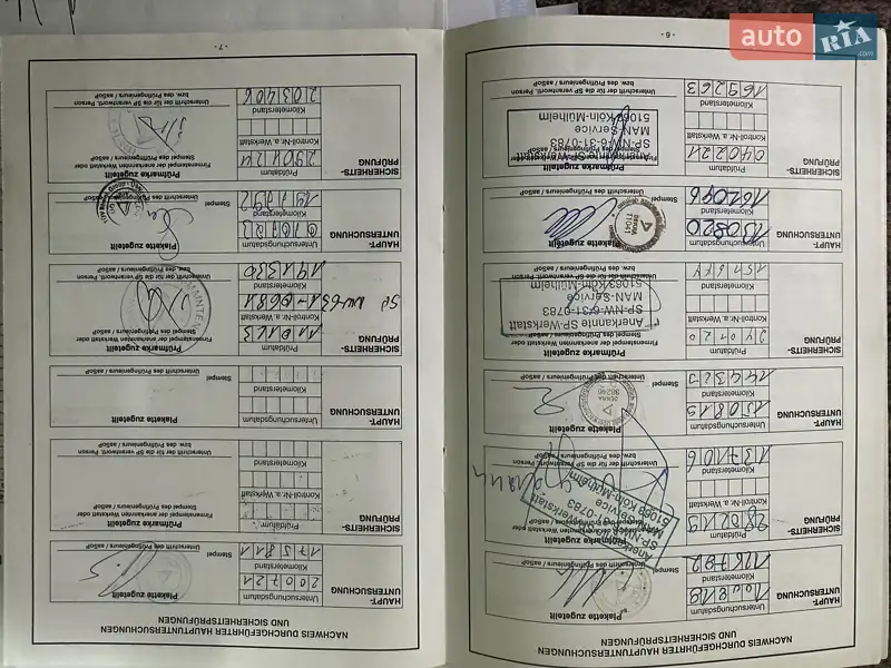 Тягач MAN TGX 2015 в Калуші документ