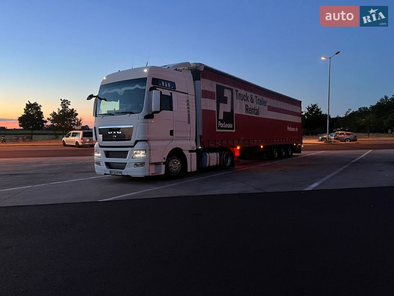 Тягач MAN TGX 2008 в Шептицькому