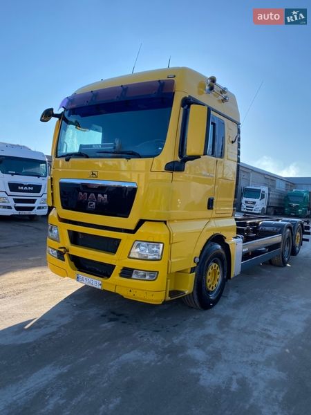 Контейнеровоз MAN TGX 2011 в Кропивницком фото Контейнеровоз MAN TGX 2011 в Кропивницком