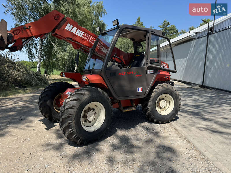 Телескопічні навантажувачі Manitou MLT 628 1997 в Теребовлі