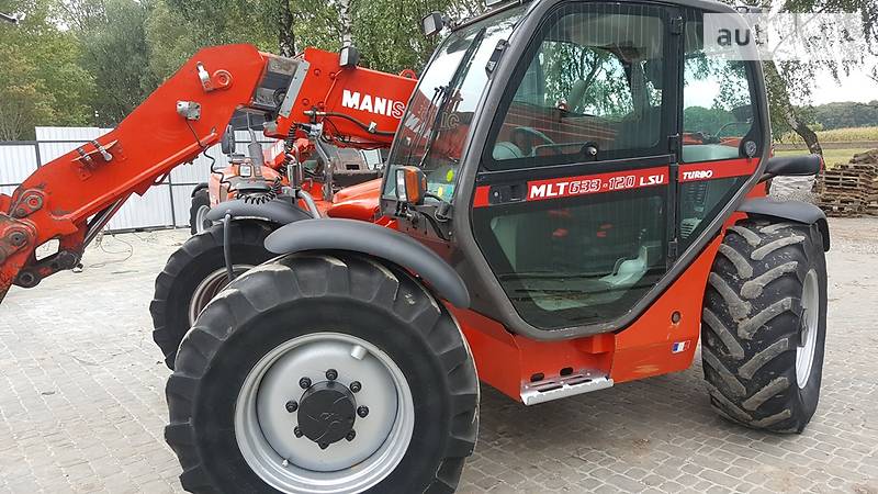 Телескопический погрузчик Manitou MLT 634-120 LSU 2001 в Теребовле