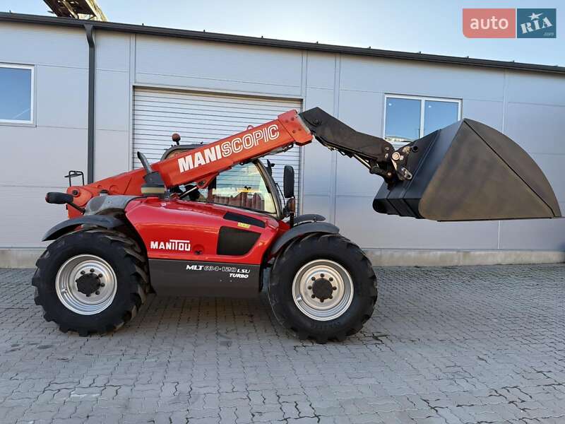 Телескопічні навантажувачі Manitou MLT 634-120 LSU 2007 в Луцьку