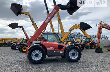 Підйомник телескопічний Manitou MLT 731 LSU 2007 в Луцьку