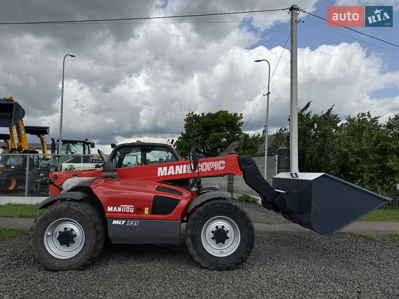 Телескопічні навантажувачі Manitou MLT 731 LSU 2008 в Луцьку