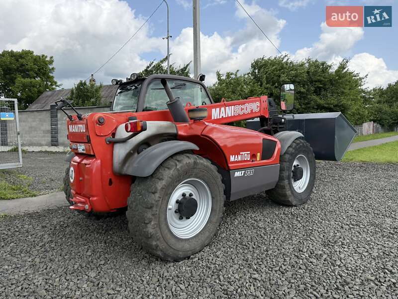 Телескопічні навантажувачі Manitou MLT 731 LSU 2008 в Луцьку