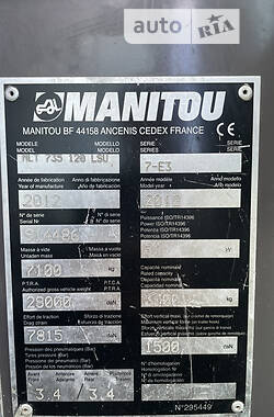 Телескопический погрузчик Manitou MLT 735-120 LSU 2012 в 