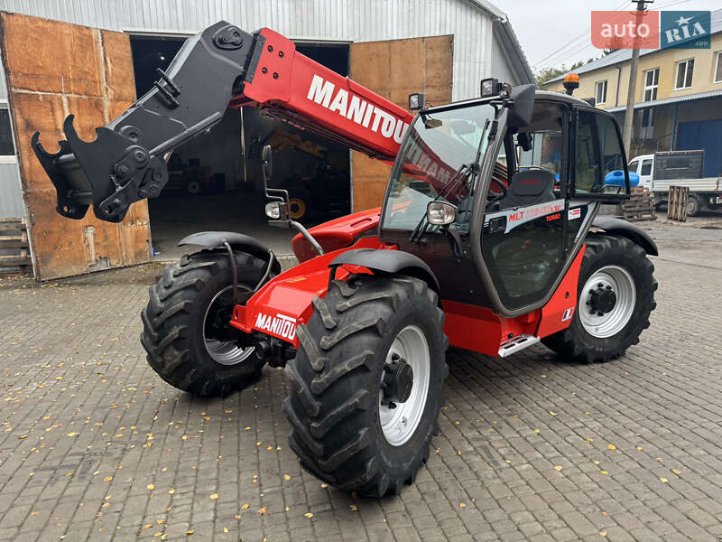 Телескопічні навантажувачі Manitou MLT 735-120 LSU 2008 в Теребовлі