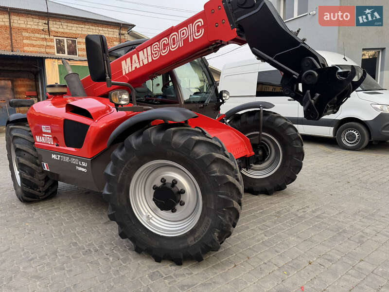 Телескопічні навантажувачі Manitou MLT 735 LSU 2010 в Теребовлі