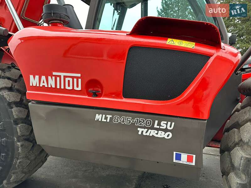 Телескопічні навантажувачі Manitou MLT 845-120 LSU 2008 в Луцьку