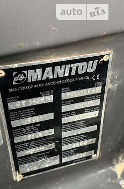 Телескопічні навантажувачі Manitou МТ 1435 2011 в 