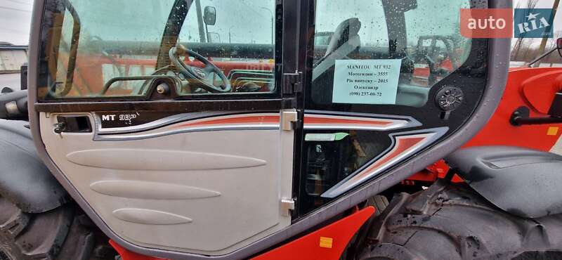 Телескопічні навантажувачі Manitou MT 932 2015 в Черкасах фото 23 Телескопічні навантажувачі Manitou MT 932 2015 в Черкасах