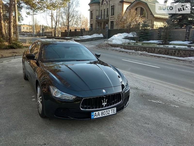Седан Maserati Ghibli 2014 в Киеве