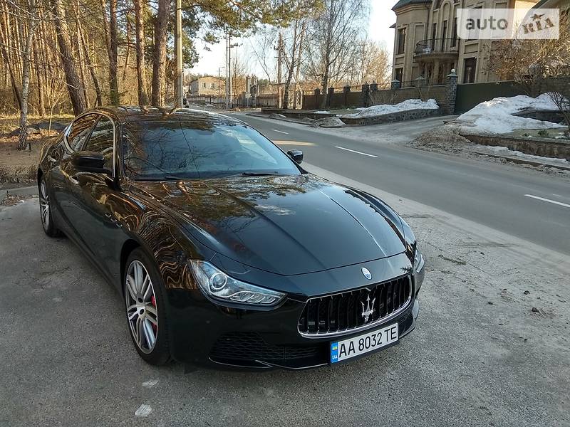 Седан Maserati Ghibli 2014 в Киеве