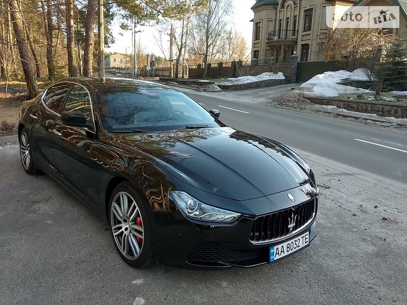 Седан Maserati Ghibli 2014 в Киеве