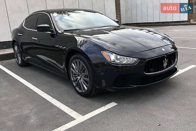 Седан Maserati Ghibli 2017 в Києві