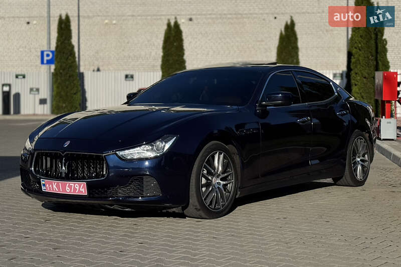 Седан Maserati Ghibli 2015 в Києві
