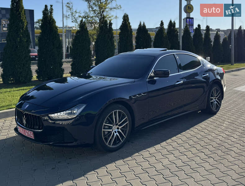Седан Maserati Ghibli 2015 в Києві