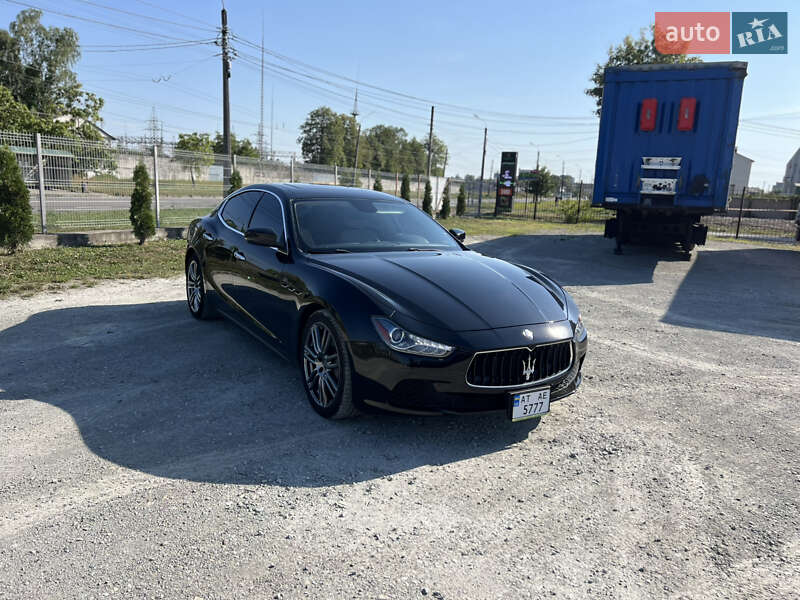 Седан Maserati Ghibli 2016 в Івано-Франківську