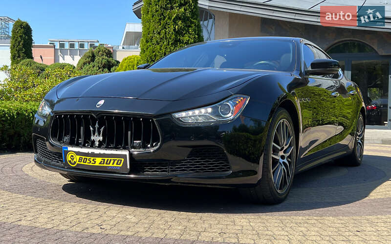Седан Maserati Ghibli 2017 в Львове
