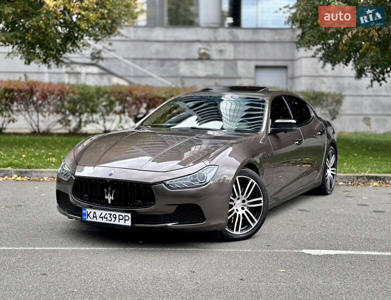 Седан Maserati Ghibli 2014 в Киеве