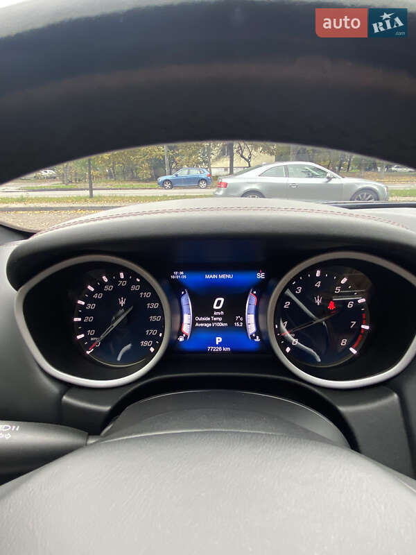 Седан Maserati Ghibli 2016 в Києві