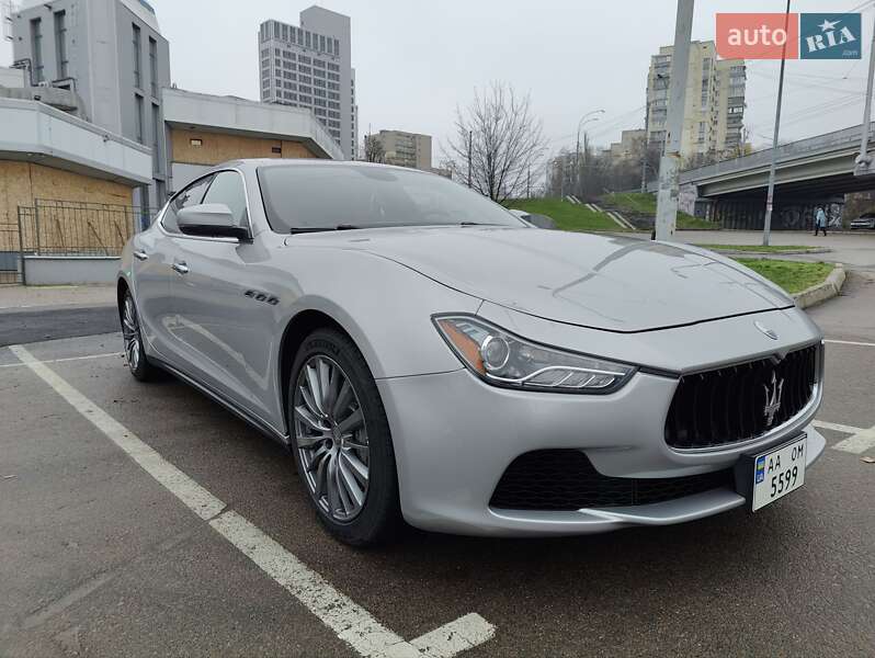 Седан Maserati Ghibli 2017 в Киеве фото Седан Maserati Ghibli 2017 в Киеве
