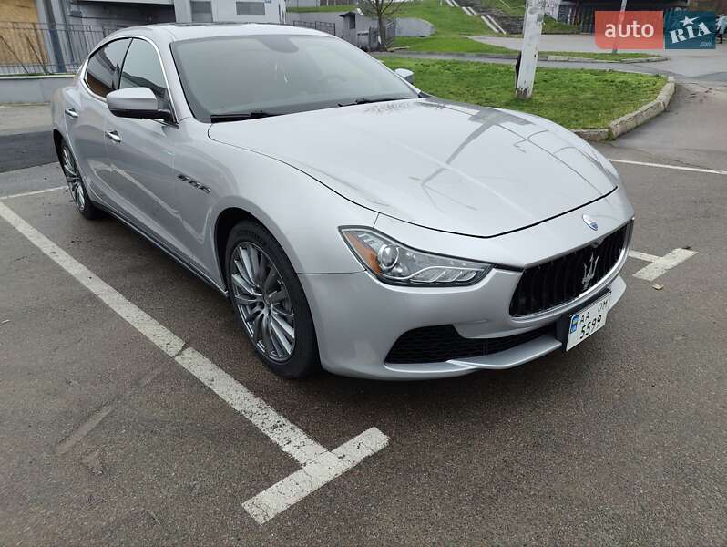 Седан Maserati Ghibli 2017 в Киеве фото 9 Седан Maserati Ghibli 2017 в Киеве