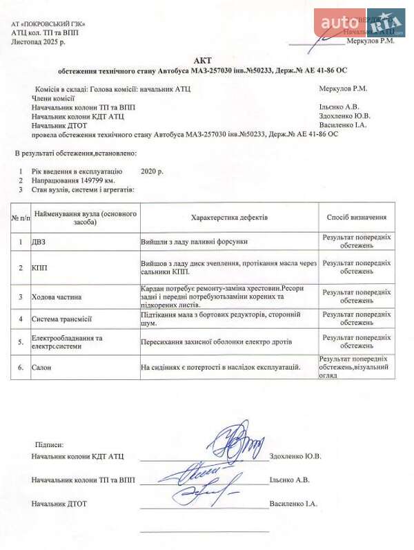 Міський автобус МАЗ 257 2020 в Покрові фото 9 Міський автобус МАЗ 257 2020 в Покрові