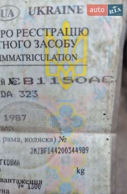 Хэтчбек Mazda 323 1987 в 