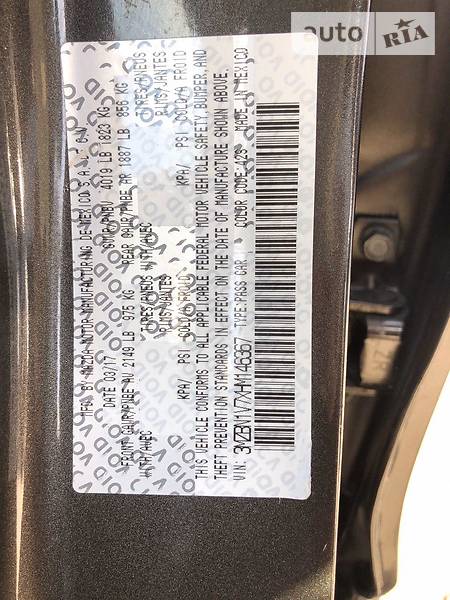 Седан Mazda 3 2017 в Львові