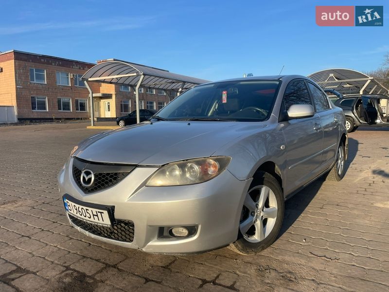 2007 Mazda 3, VIN JM7BK326671343699:plate — фото 1 (autoria)