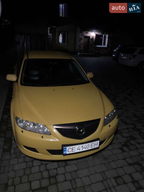 Седан Mazda 6 2002 в Черновцах
