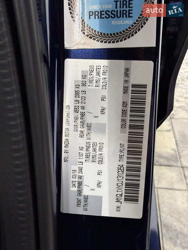 Седан Mazda 6 2018 в Одесі