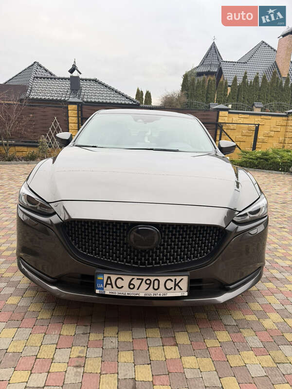 2019 Mazda 6, VIN JMZGL62M801706915:plate — фото 1 (autoria)