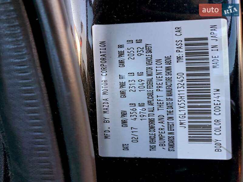 Седан Mazda 6 2017 в Киеве