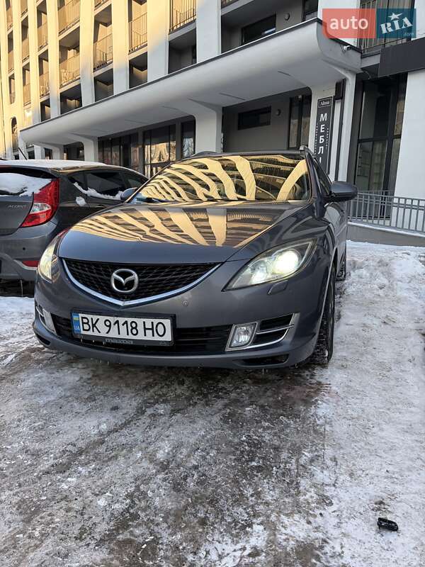 2008 Mazda 6, VIN JMZGH198201184062:plate — фото 1 (autoria)