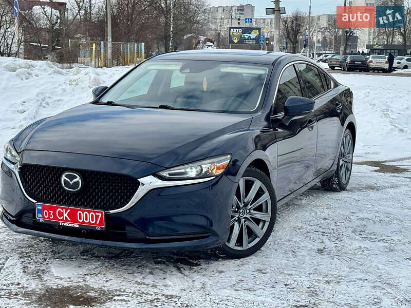 2018 Mazda 6, VIN JM1GL1VM2J1315871:plate — фото 1 (autoria)